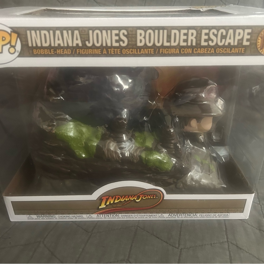 Indiana Jones Boulder Escape Funko Pop - Picture 2 of 4